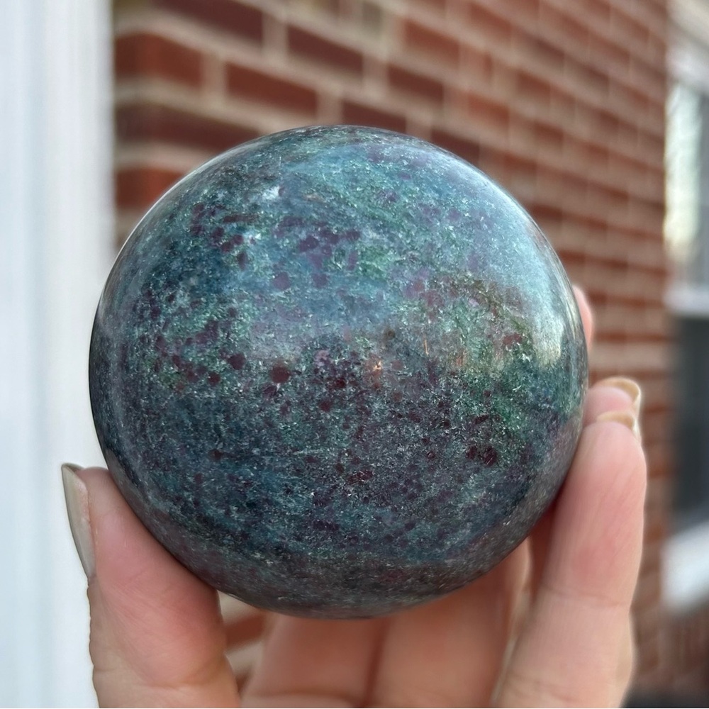 Ruby Kyanite 1.7 lb Sphere